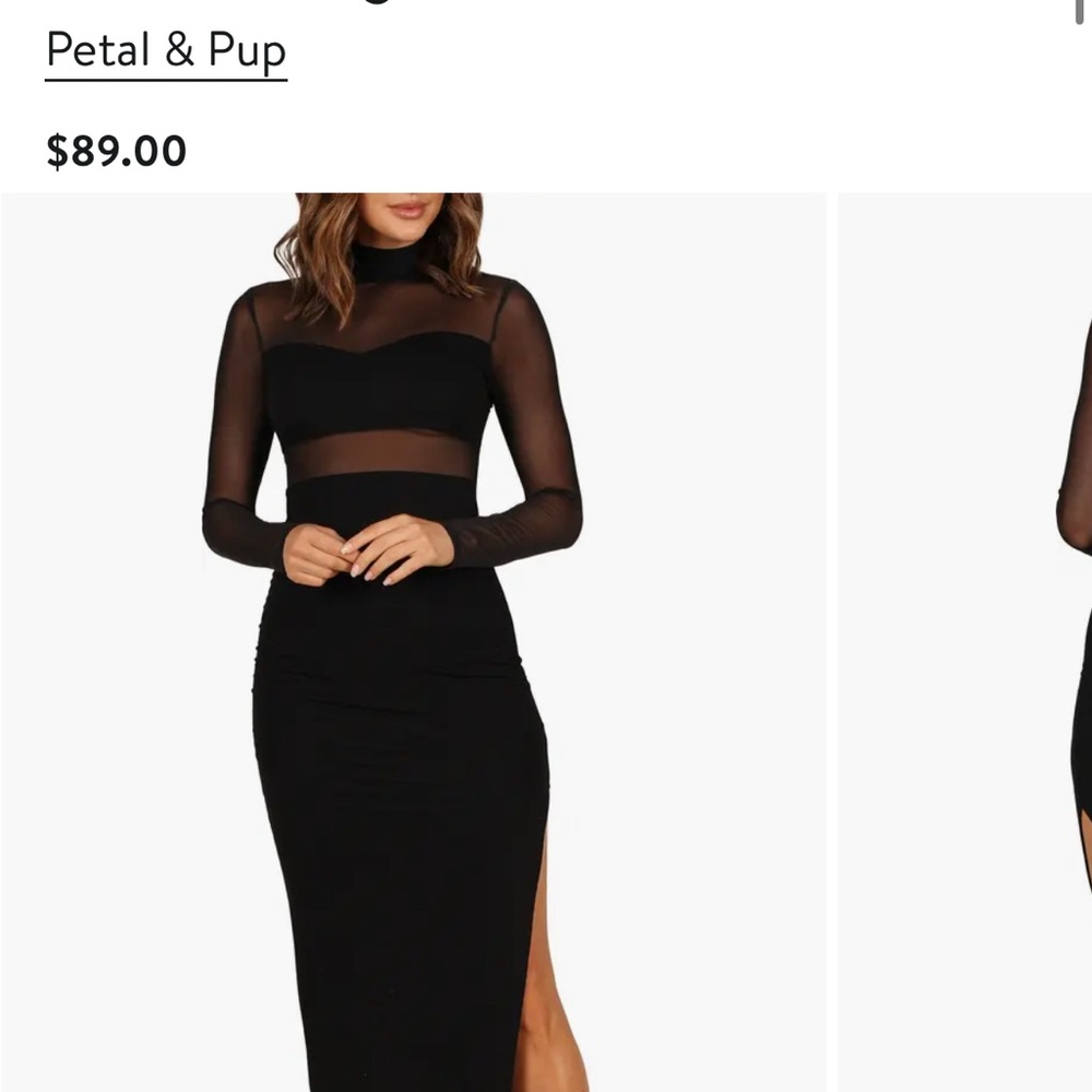 Pedal & Pup Farrow Long Sleeve Midi Dress